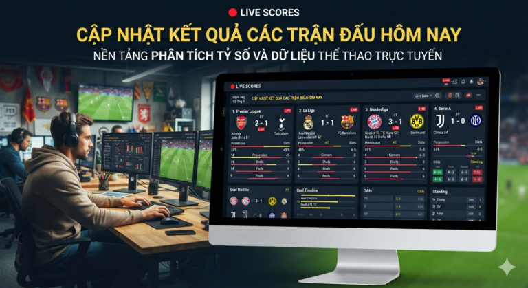 kết quả các trận đấu hôm nay